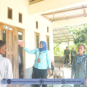 Penempelan Stiker BANSOS